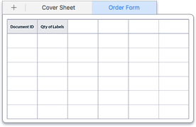 example gs1-128 order form when using third party edi solution